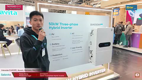 Solavita's latest hybrid inverter.