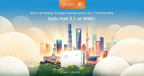 Solis latest 3-phase hybrid inverter.