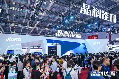 JinkoSolar's latest Tiger Neo 3.0 module.