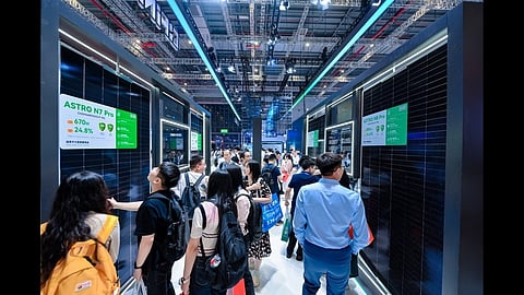 Astronergy's latest TOPCon module.