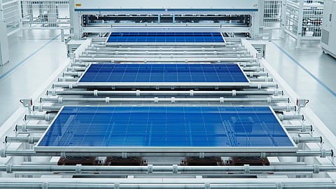 Solar module manufacturing