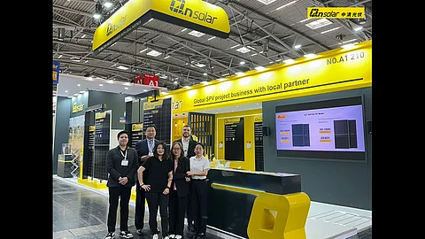 Qn-SOLAR's booth at Intersolar Europe 2025