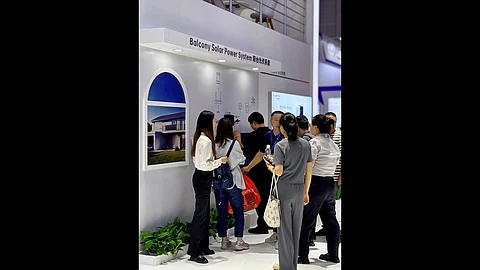 Suntech's latest balcony PV solution.