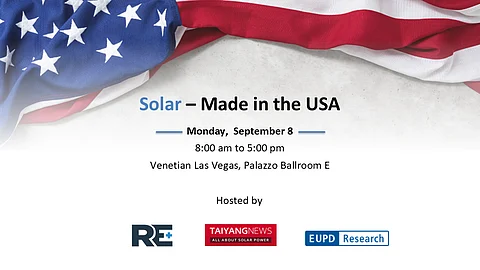 Sep. 8, 2025: Solar Made in the USA