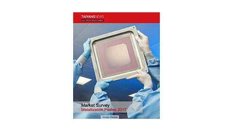Market Survey On Metallization Pastes