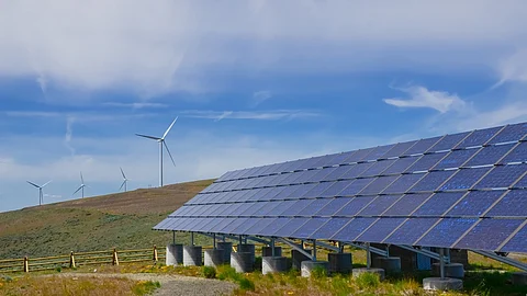 Solar and wind project