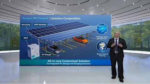 PHONO unveils Scutum PV carport solution