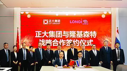 LONGi-Center Int and CP Group partner on PV projects
