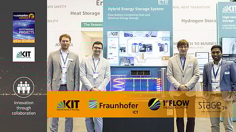 The BiFlow project in Bruchsal demonstrates how redox flow and lithium-ion technologies can be combined to deliver electricity and heating for a student dormitory. (Image Credit: Karlsruhe Institute of Technology)