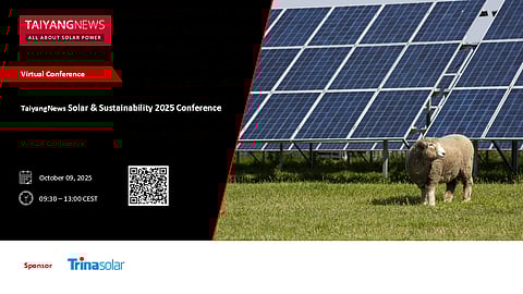 Oct. 9, 2025: TaiyangNews Solar & Sustainability 2025 Conference