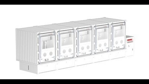 e-STORAGE's FlexBank 1.0 BESS.