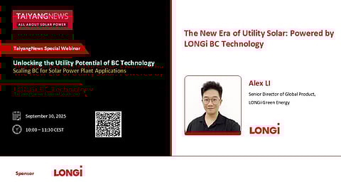 TaiyangNews Webinar on Unlocking Utility Potential