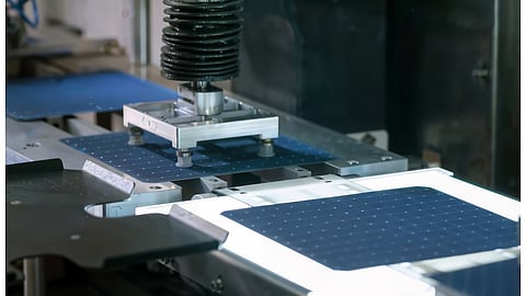 Solar cell manufacturing