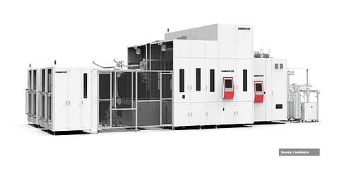 Advanced Passivation: Latest deposition tools enable the formation of tunnel oxides, silicon nitride, and doped poly-Si films that determine passivation performance in advanced solar cells. (Photo Credit: Leadmicro)