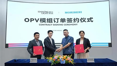 Chasing Light signs ‘largest-to-date’ global OPV module supply agreement
