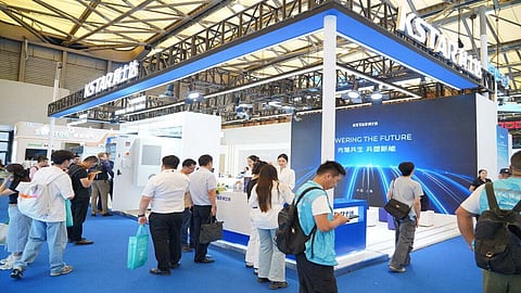 KSTAR's booth at SNEC ES+ 2025