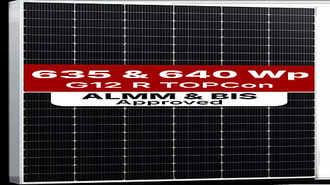 Gautam Solar's latest module.