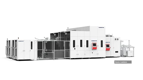 ALD Platform: Leadmicro’s KF20000S ALD system for aluminum oxide deposition processes up to 22,000 wafers per hour. (Source: Leadmicro)