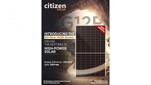 Citizen Solar's latest TOPCon module.