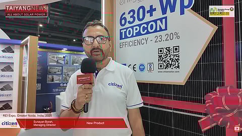 Citizen Solar's booth at REI 2025.