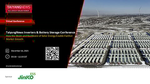Dec. 16, 2025: TaiyangNews Inverters & Battery Storage Conference