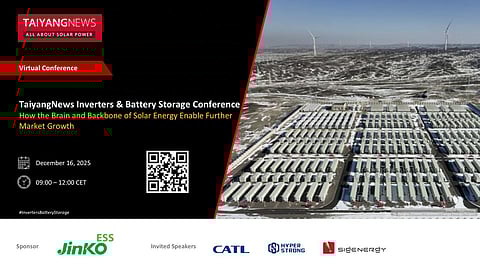 TaiyangNews Inverters & Battery Storage Conference 2025