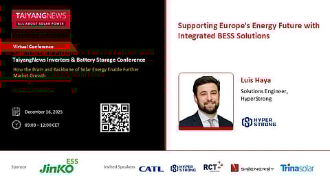 Hyperstrong TaiyangNews Virtual Conference_Inverters and Battery Storage Speaker Cards