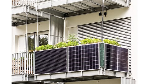 Balcony solar, plug-in-solar