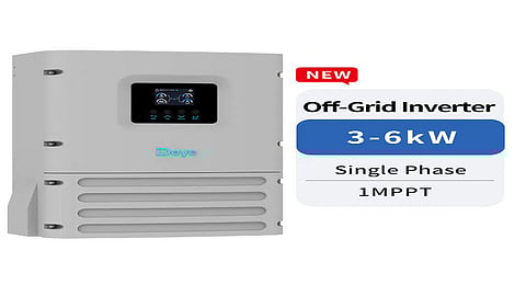 Deye's new off-grid inverter.