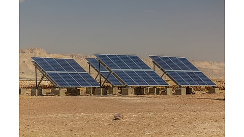 Solar in desert