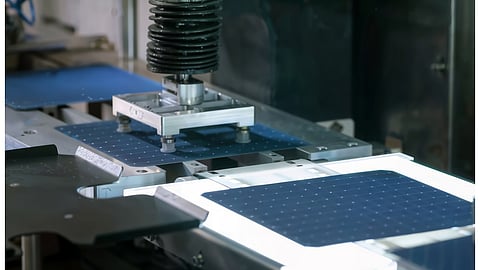 Solar cell manufacturing