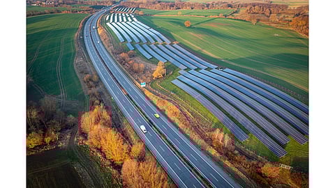 Solar along highways