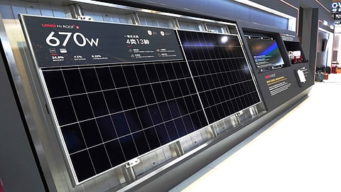 LONGi's latest metal-roof solution.