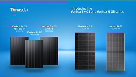 Trinasolar's latest modules.