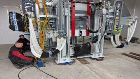 Bürkle’s laminator at ISC Konstanz's laboratory.