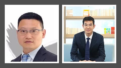 Haiyun Cao and Kangping Chen of JinkoSolar