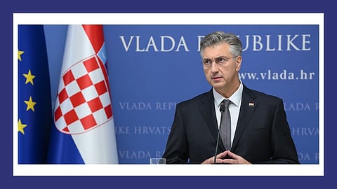 Croatia’s Prime Minister Andrej Plenković