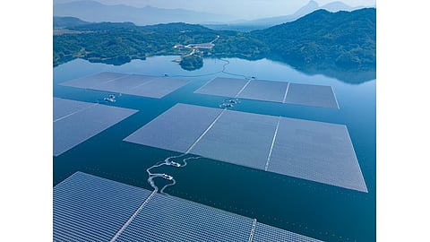 Floating solar