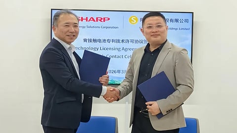 Solargiga Energy Licenses Sharp’s BC Cell Technology