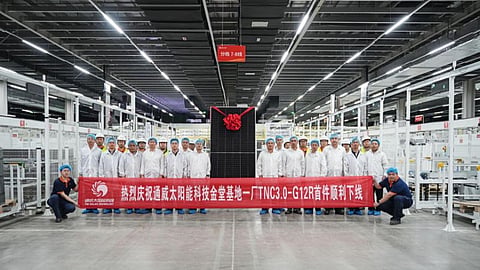 Tongwei has begun mass producing its TNC 3.0-G12R high-efficiency modules at its Jintang County manufacturing base.