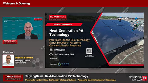 The TaiyangNews Next-Generation PV Technology conference focused on the commercialization roadmap for perovskite-silicon tandem solar technologies, covering efficiency, stability, manufacturing scale-up, materials, equipment, and module reliability.