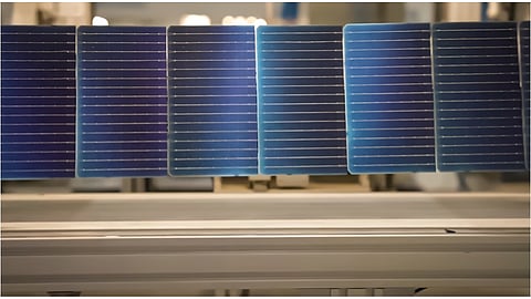 Solar cell manufacturing