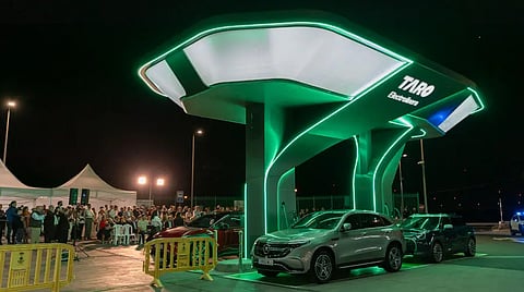SMA and Riblan Renovables developed a fully off-grid EV charging station on Gran Canaria powered by solar generation and battery storage. (Photo Credit: SMA Ibérica)