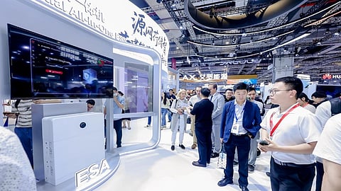 GoodWe's booth at SNEC 2026.