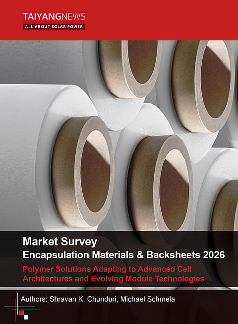 TaiyangNews Market Survey on Encapsulation Materials & Backsheets 2026
