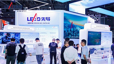 LEAD Intelligent presented a TOPCon 4.0 turnkey solar cell line, module stringers for 0BB, BC, and multi-cut configurations, and manufacturing solutions for large-format energy storage batteries at SNEC PV 2026.