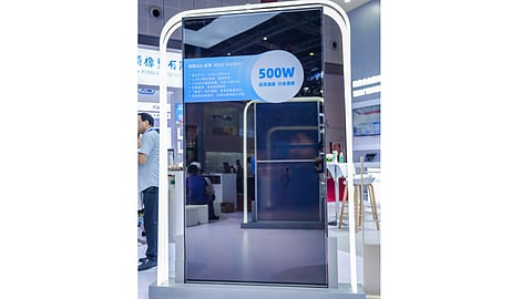 UtmoLight presented its high-strength and lightweight perovskite modules at SNEC 2026.