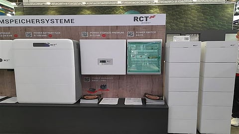 RCT Power's booth at Intersolar.