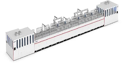 Leadmicro's latest process equipment includes an edge passivation system and a PECVD platform for advanced solar cell manufacturing. (Image Credit: Leadmicro)