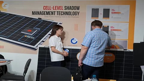 Sungold's showcase at Intersolar.